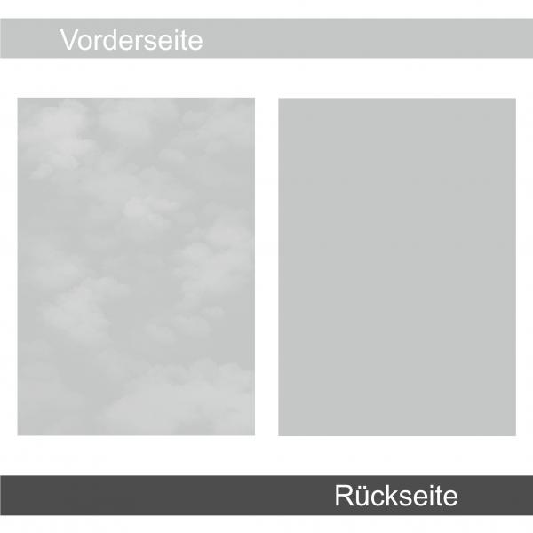 Pastellgrau wolkig - Designpapier